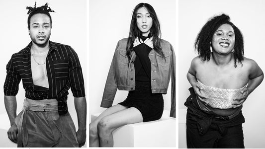We are a gender-free brand (androgynous, unisex, gender neutral) selling clothing, accessories, and beauty for the LGBTQIA+ community (lesbian, gay, trans, pansexual queer)