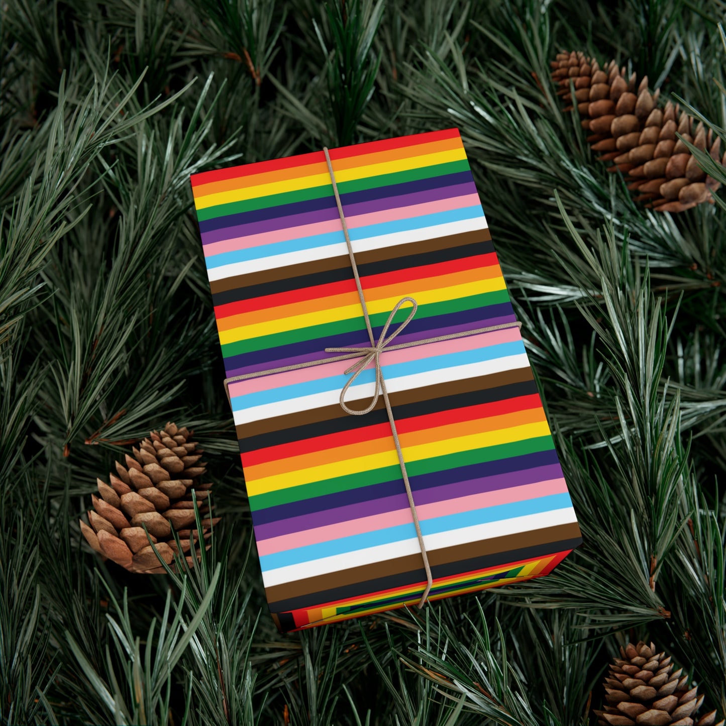 Striped Gift Wrapping Papers