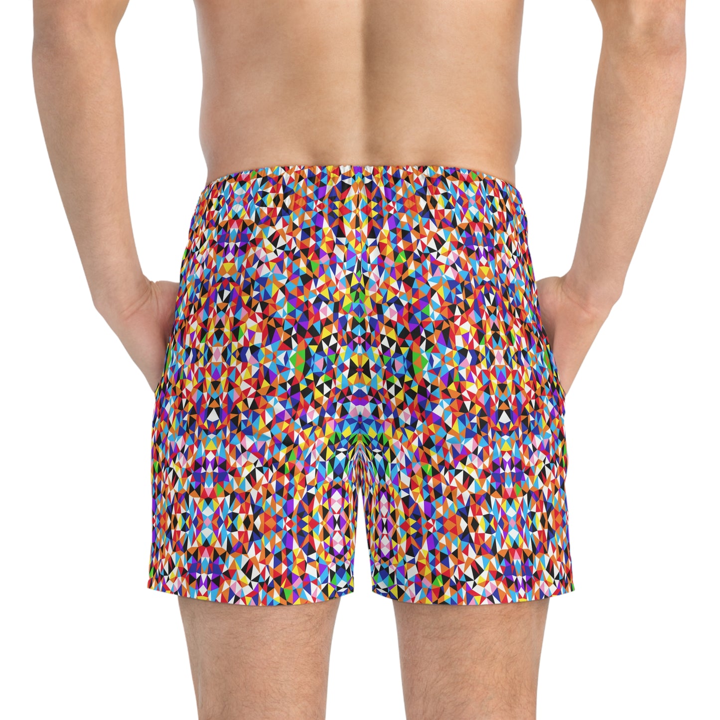 Pride Mosaic Swim Trunks