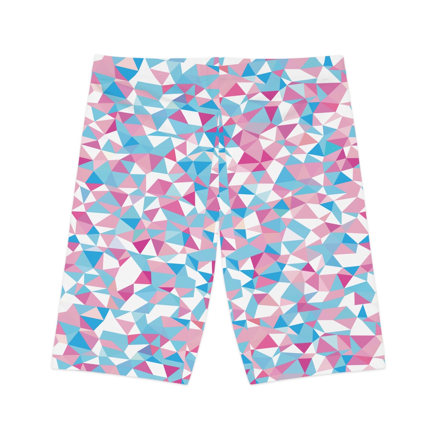 Trans Mosaic Bike Shorts