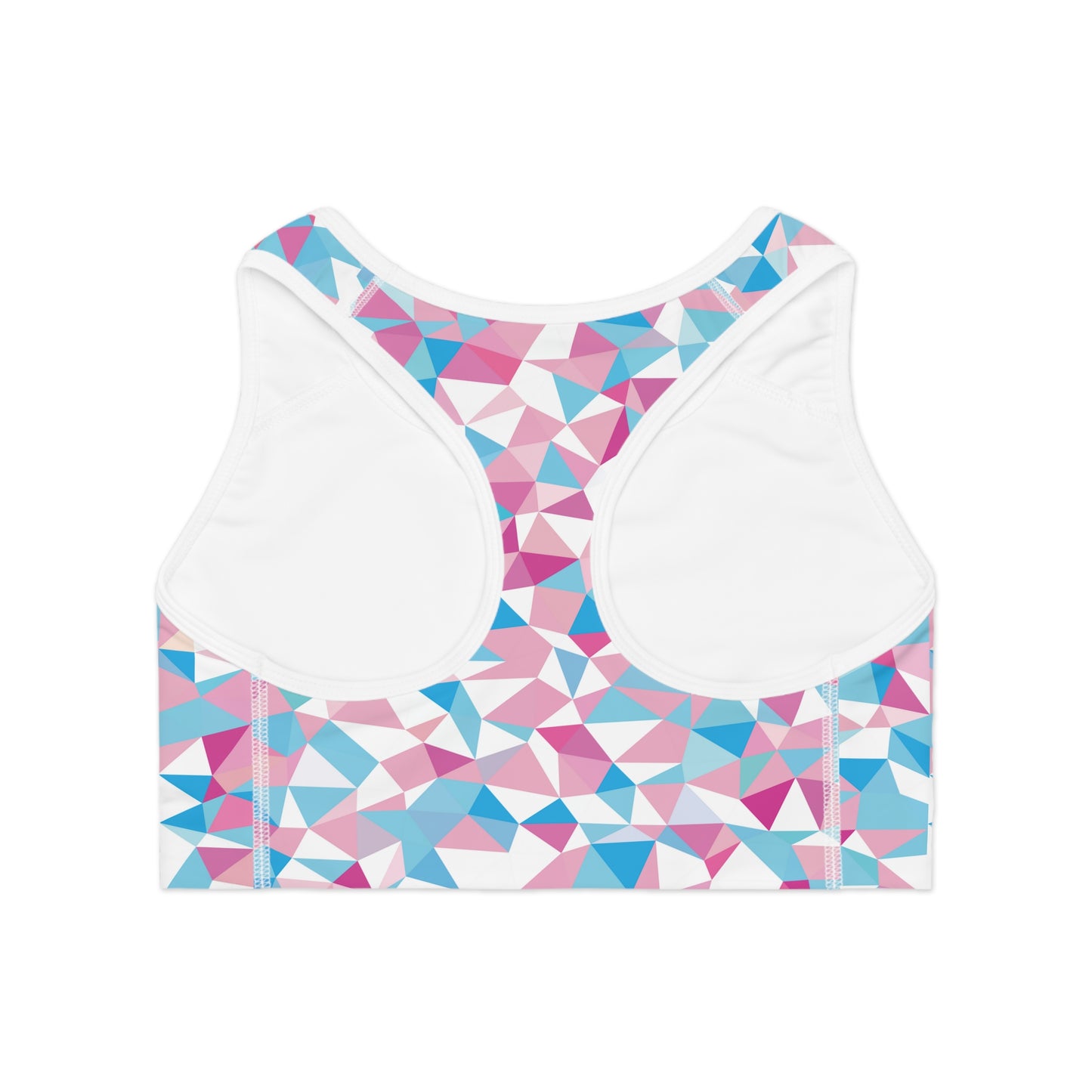 Trans Mosaic Sports Bra