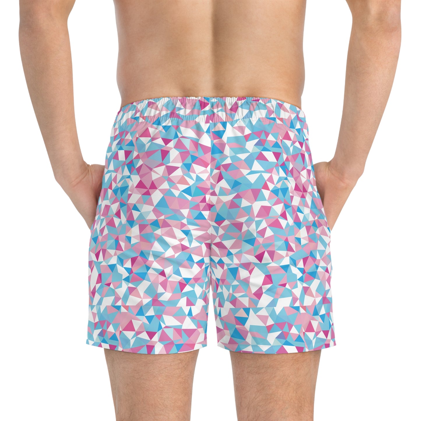 Trans Mosaic Swim Trunks