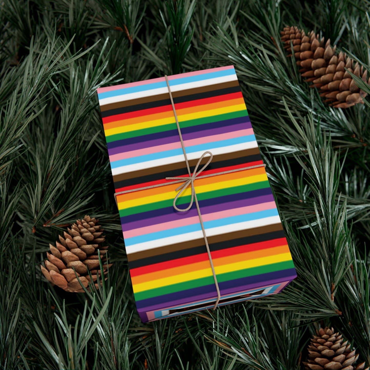 Striped Gift Wrapping Papers