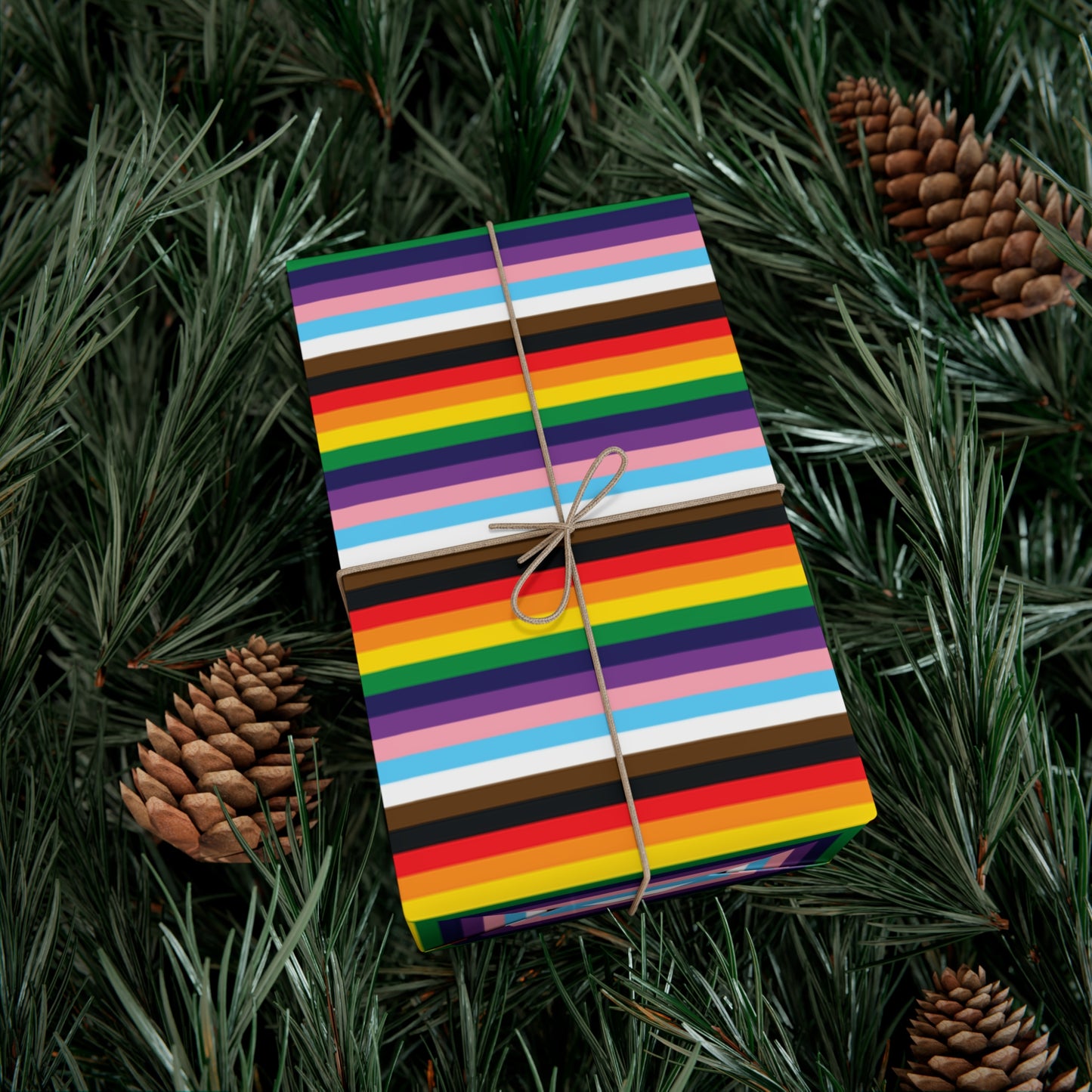 Striped Gift Wrapping Papers