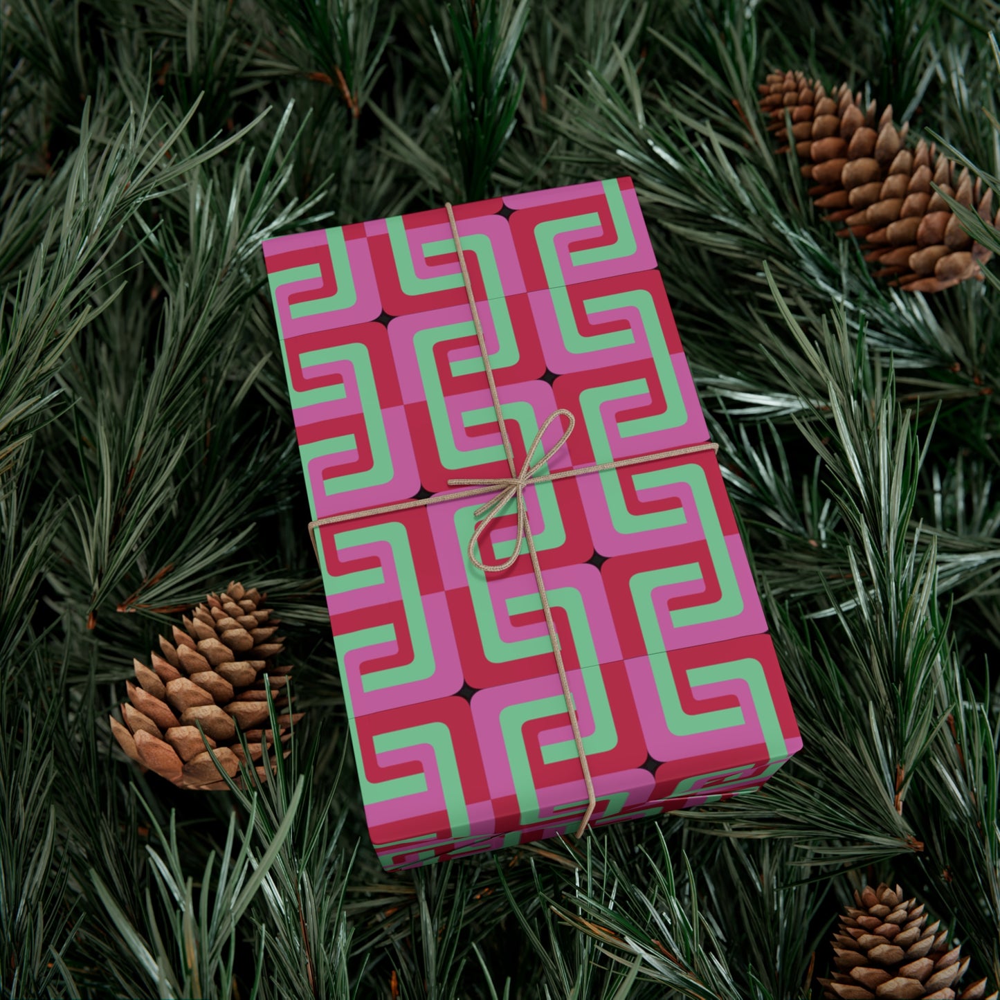Retro Gift Wrapping Papers