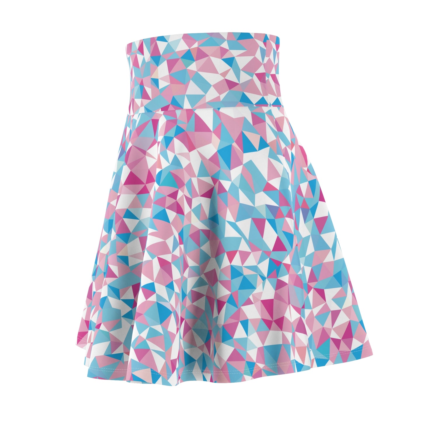 Trans Mosaic Skater Skirt