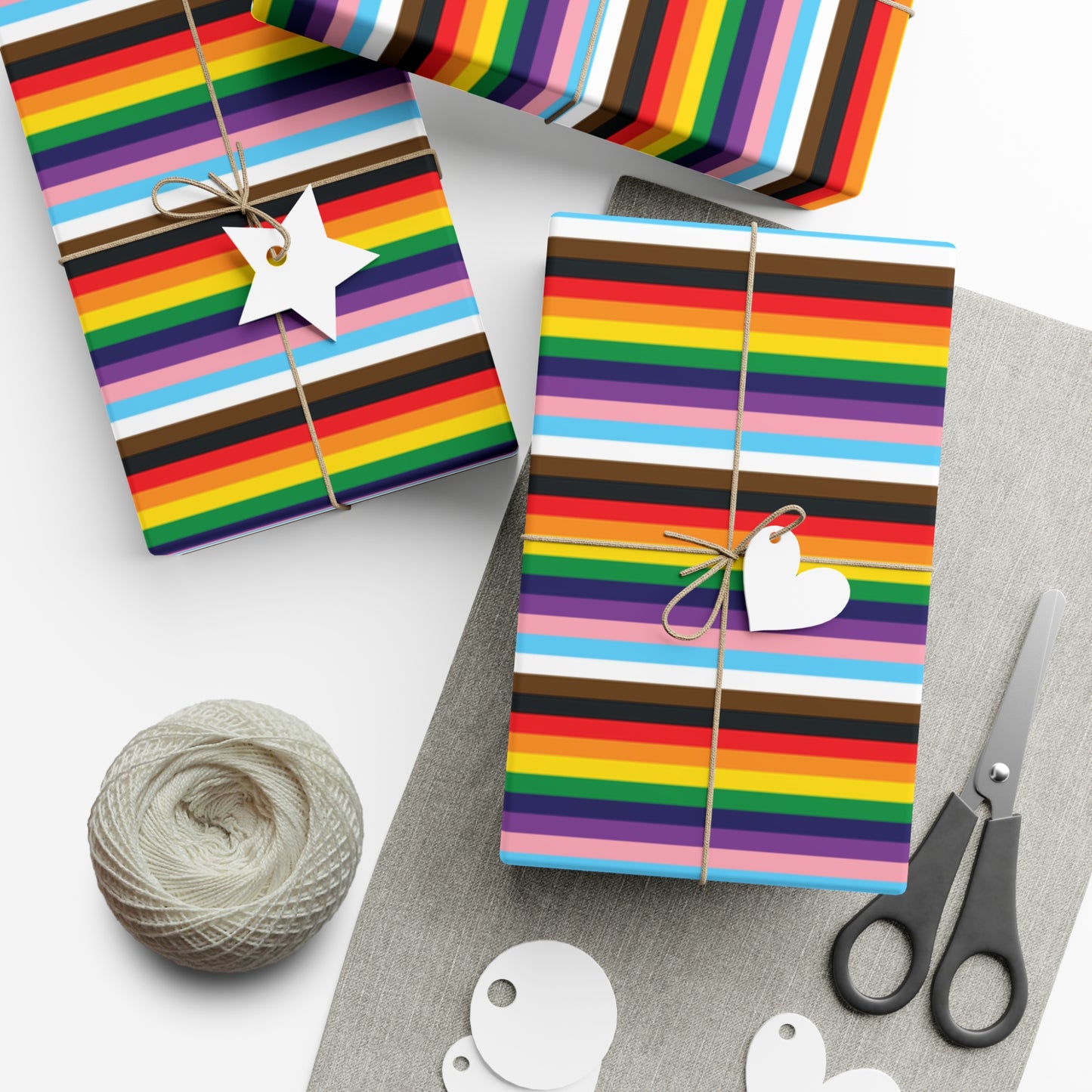 Striped Gift Wrapping Papers