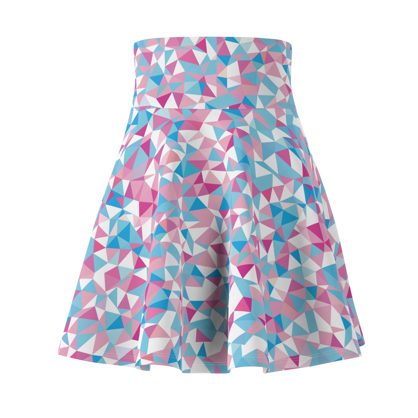 Trans Mosaic Skater Skirt