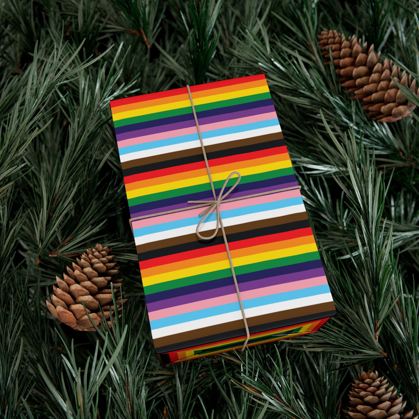 Striped Gift Wrapping Papers