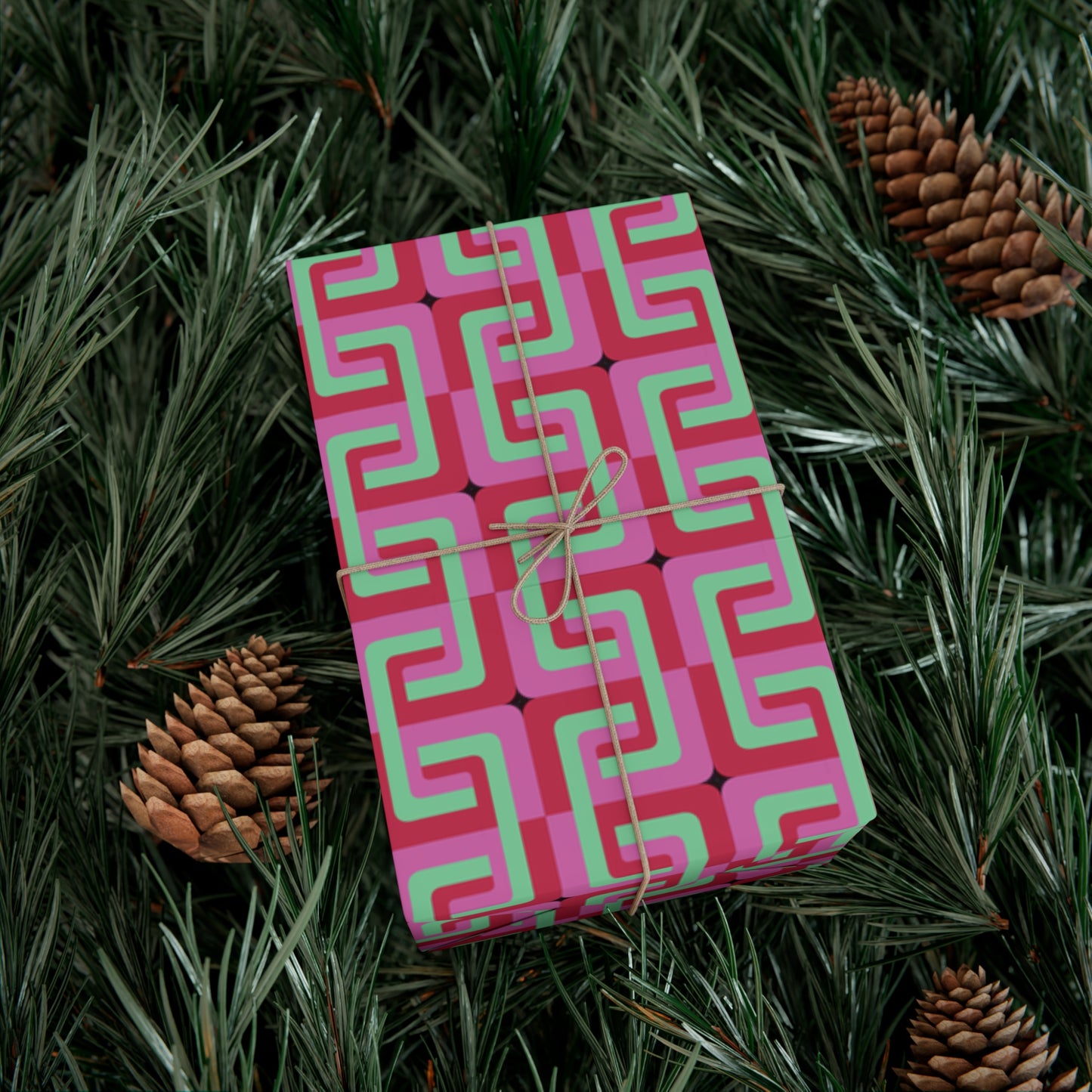 Retro Gift Wrapping Papers