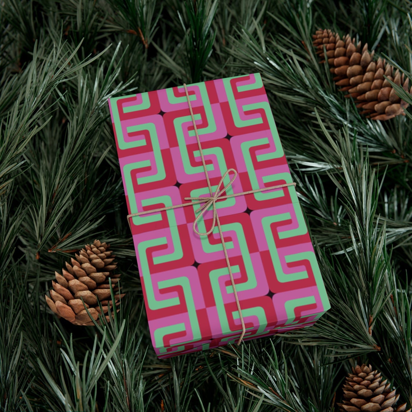 Retro Gift Wrapping Papers