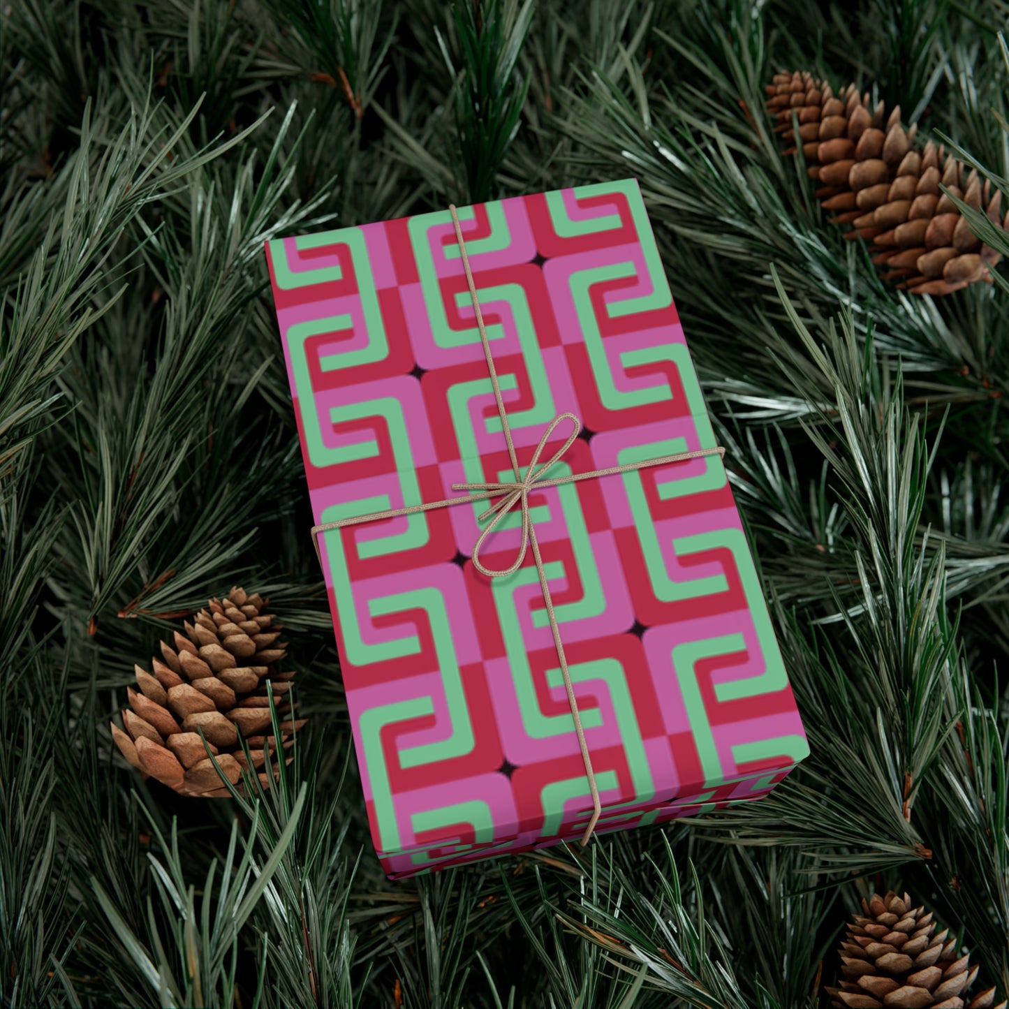 Retro Gift Wrapping Papers