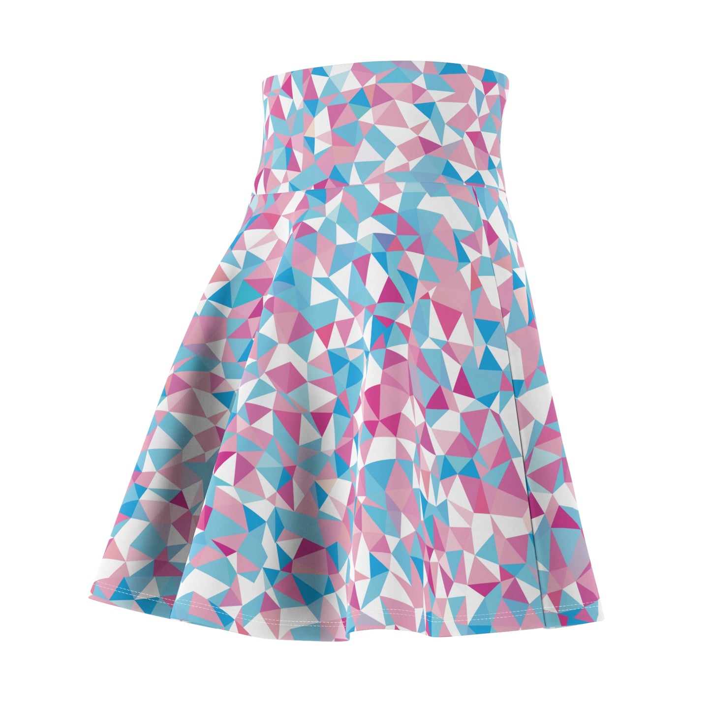 Trans Mosaic Skater Skirt