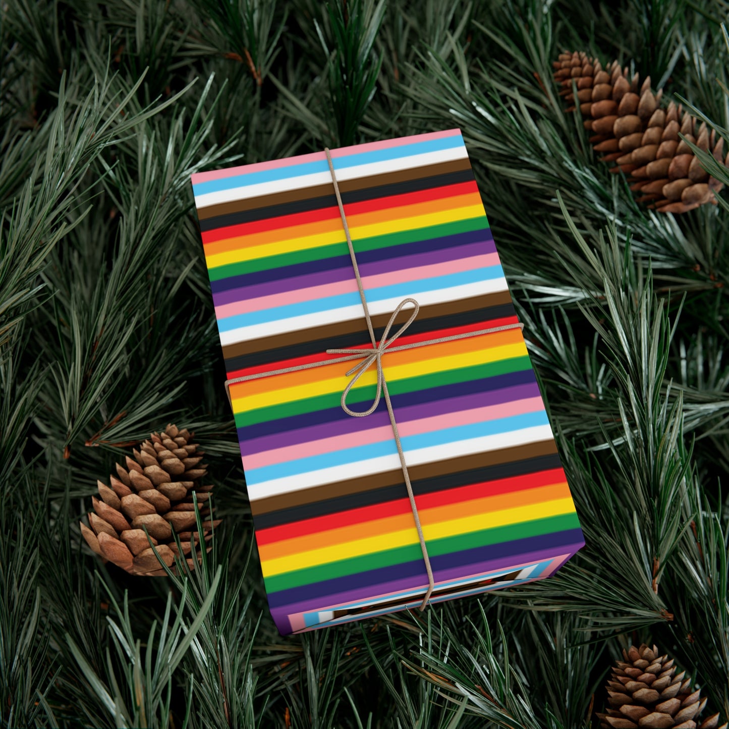 Striped Gift Wrapping Papers