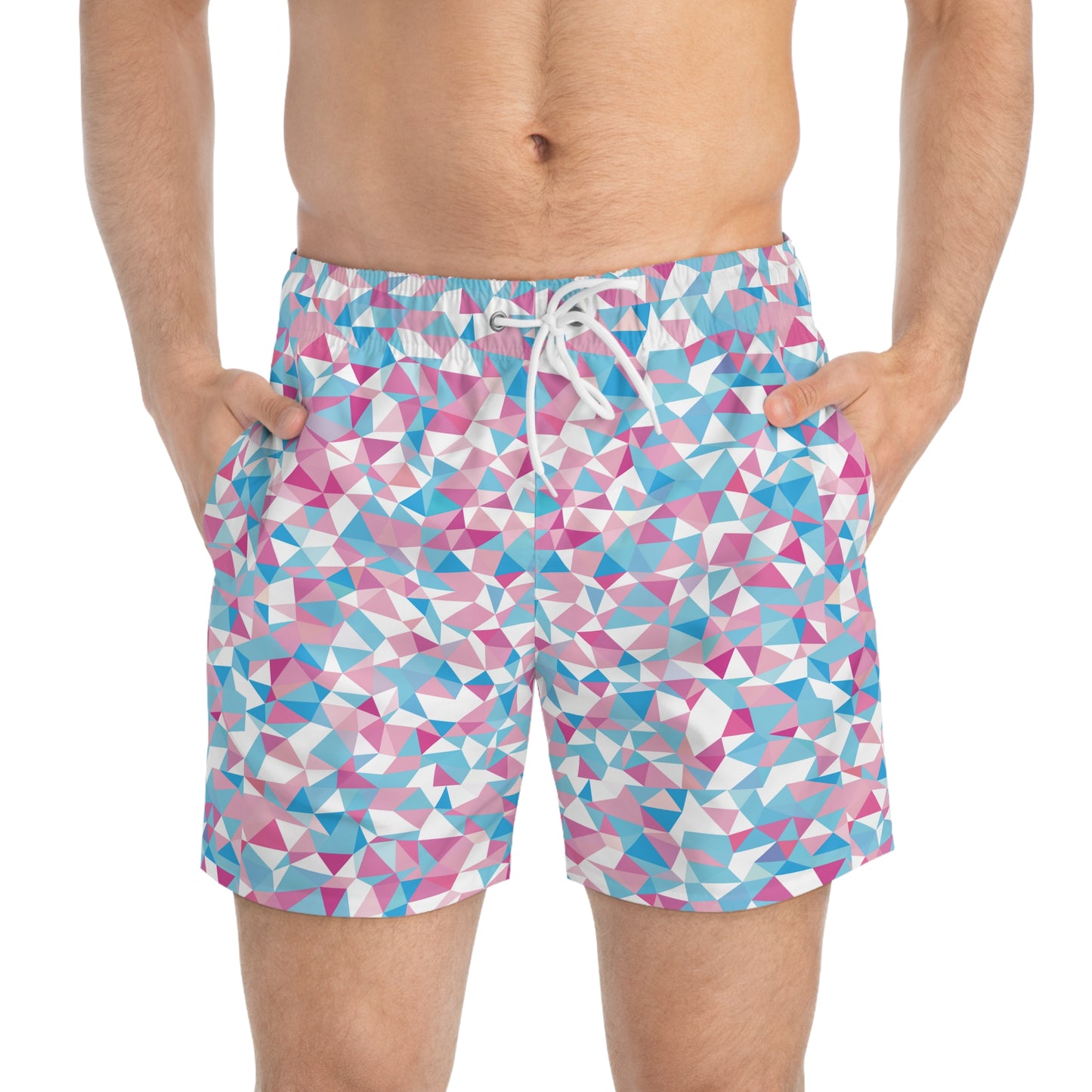 Trans Mosaic Swim Trunks
