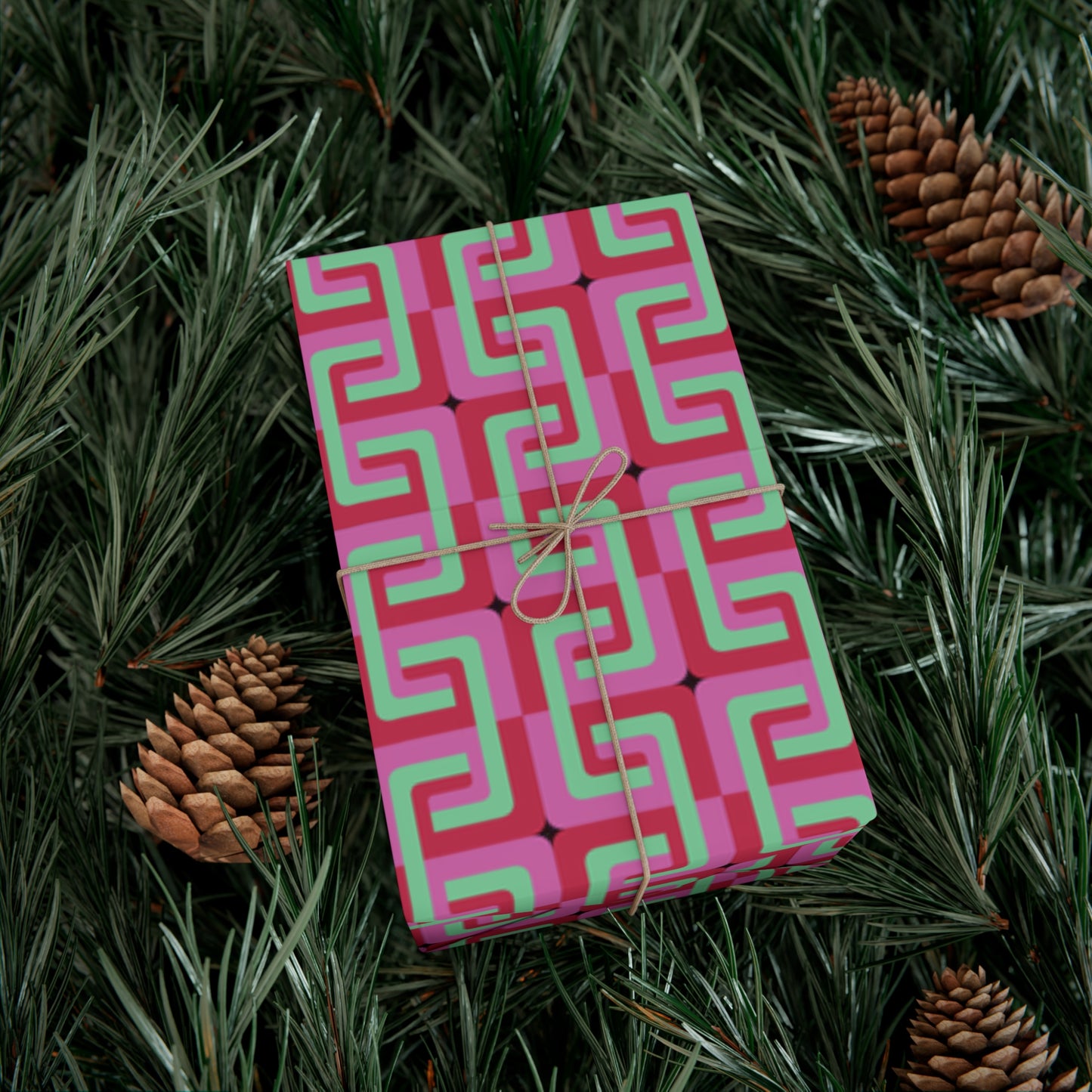 Retro Gift Wrapping Papers