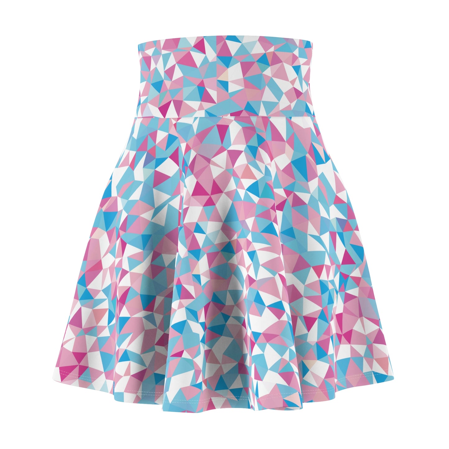 Trans Mosaic Skater Skirt