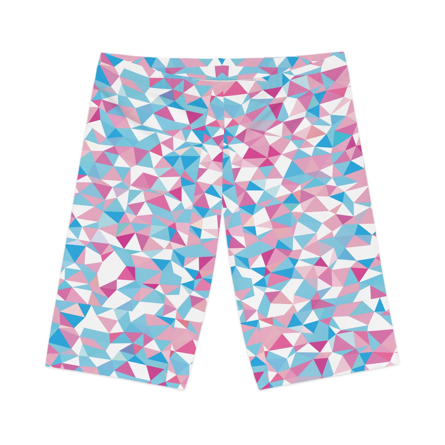 Trans Mosaic Bike Shorts