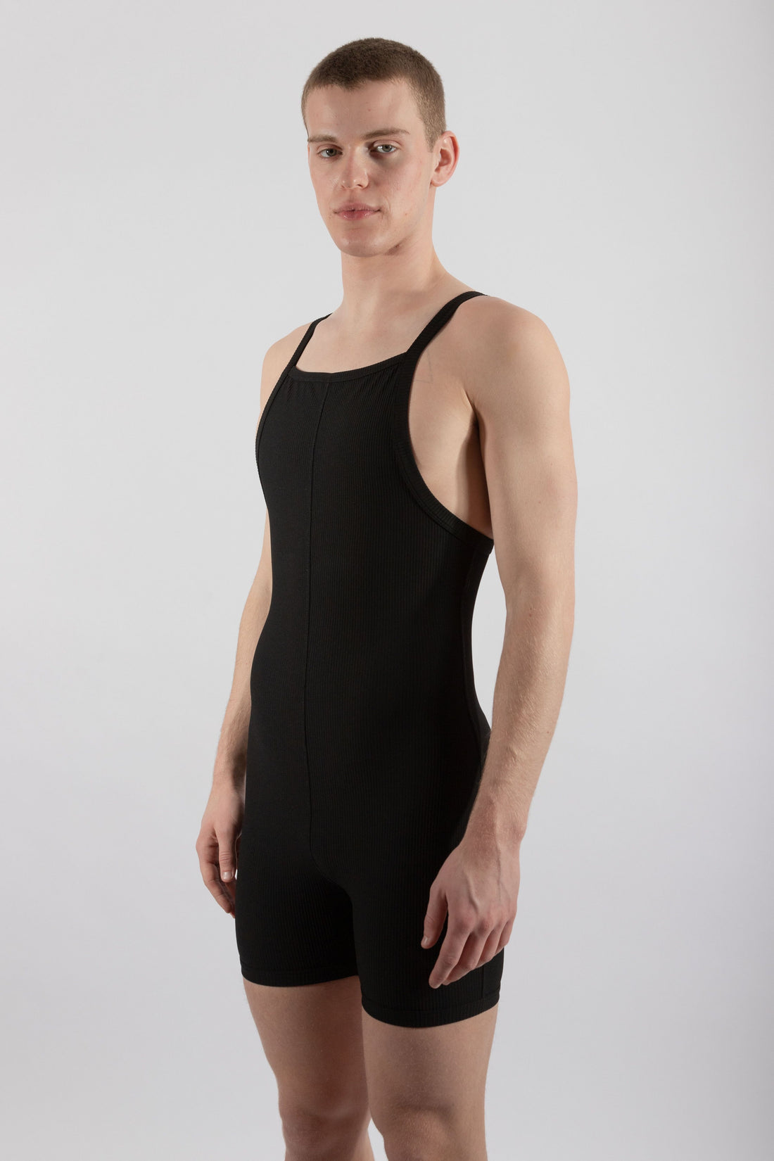 Essential Ribbed Square Neck Onesie