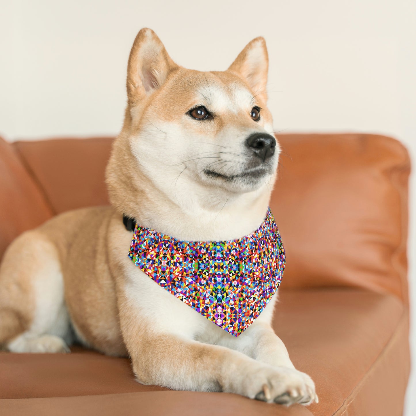 Pride Mosaic Bandana Collar