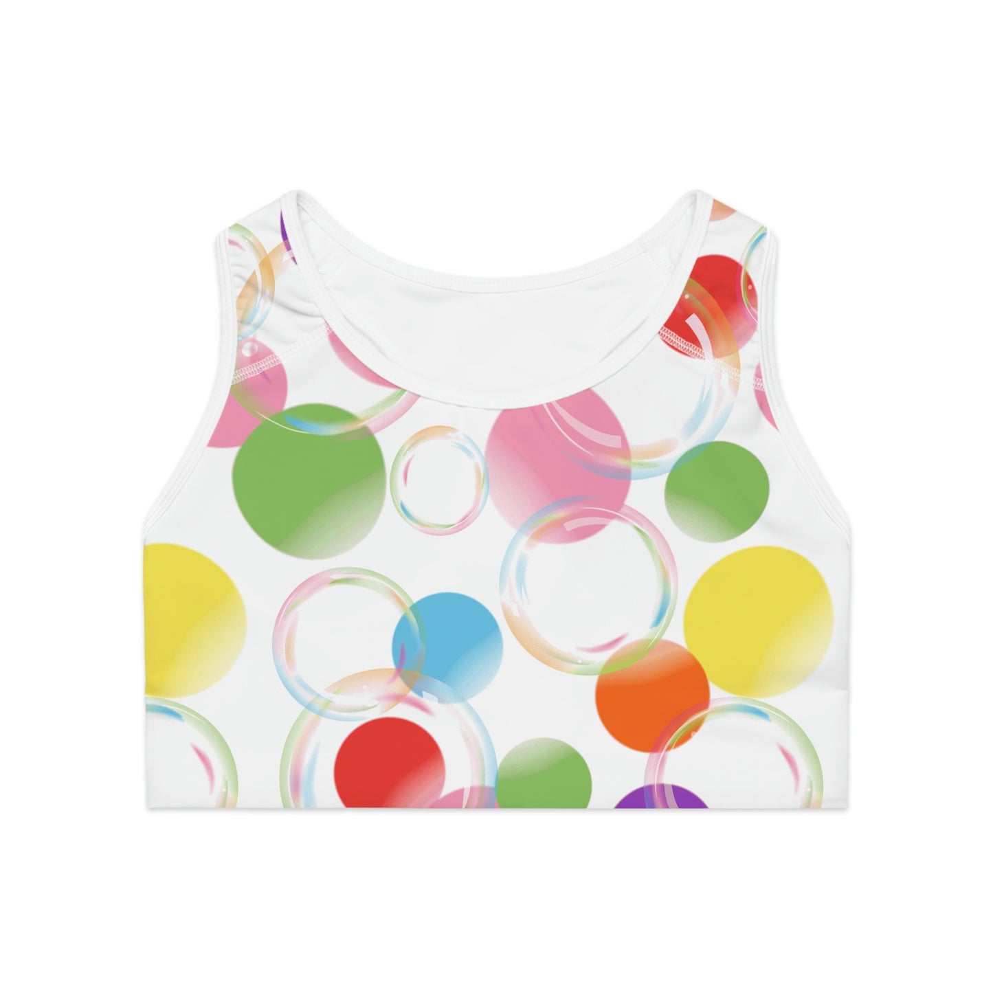 Pride Bubbles Sports Bra