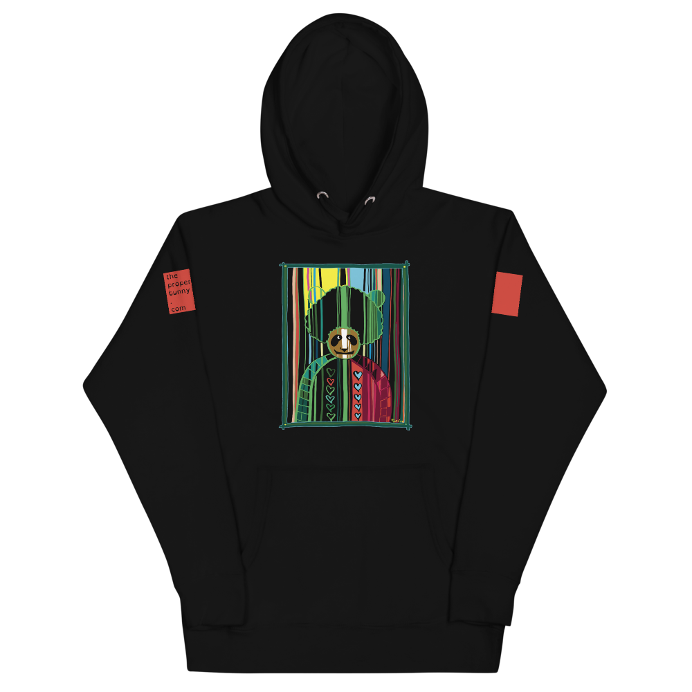 The Proper Bunny: Afropanda 1992 Stripe Hoodie