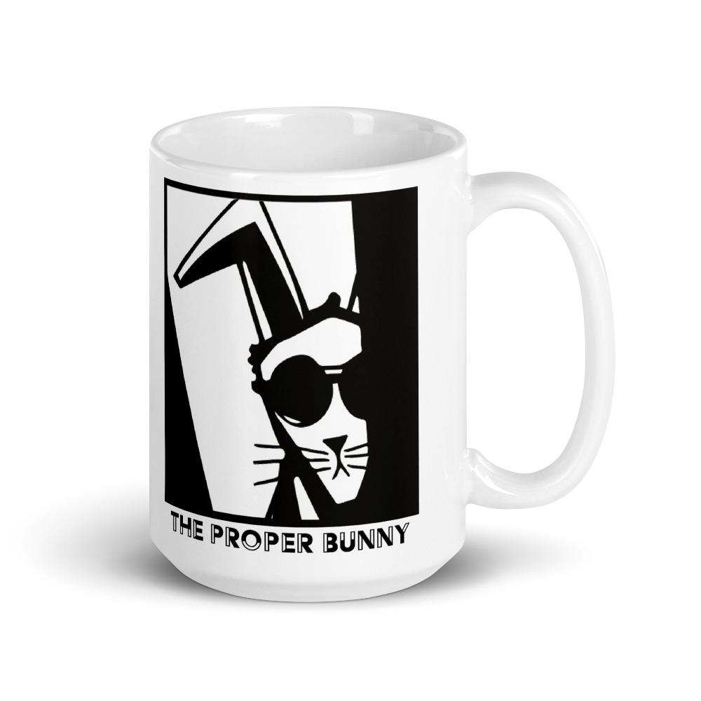 The Proper Bunny: The Proper Bunny Noir Mug