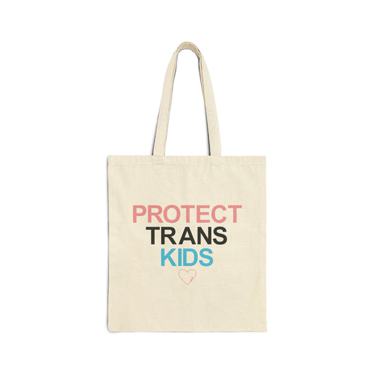 Protect Trans Kids Eco Tote Bag