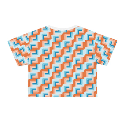 Waves Crop Tee