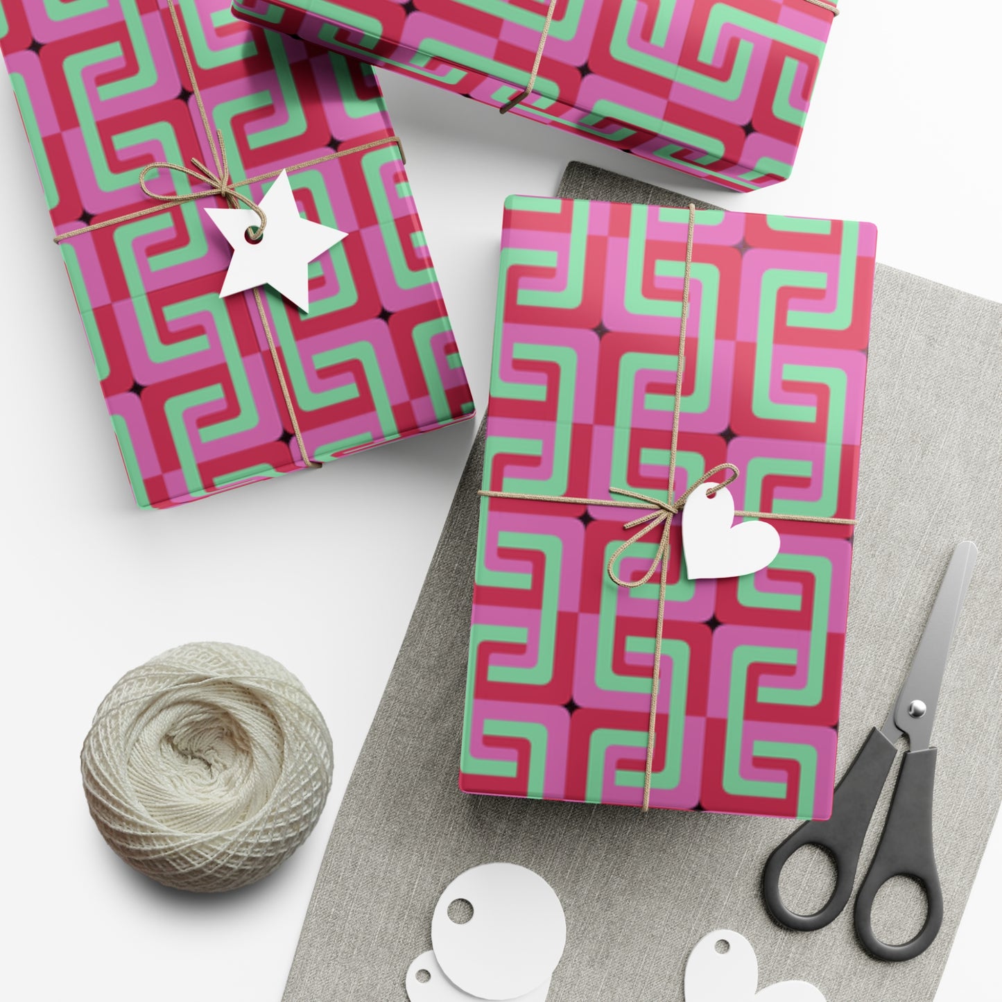 Retro Gift Wrapping Papers