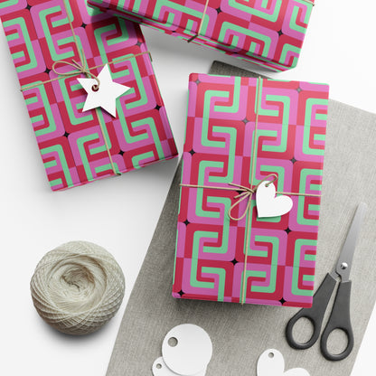 Retro Gift Wrapping Papers