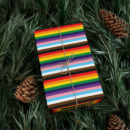 Striped Gift Wrapping Papers