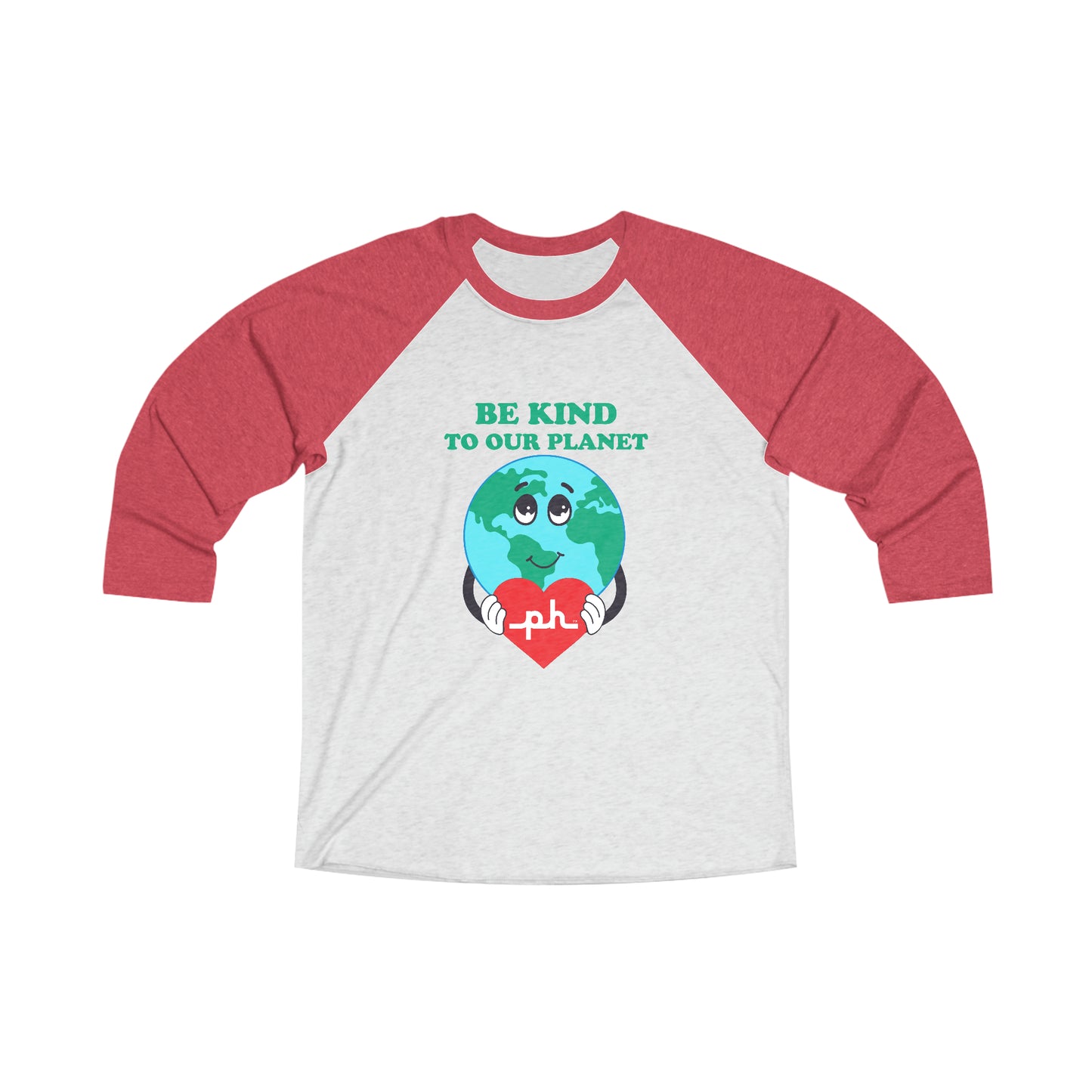 Be Kind To Our Planet Raglan Tee
