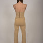 Knitted High-Waisted Corset Pants