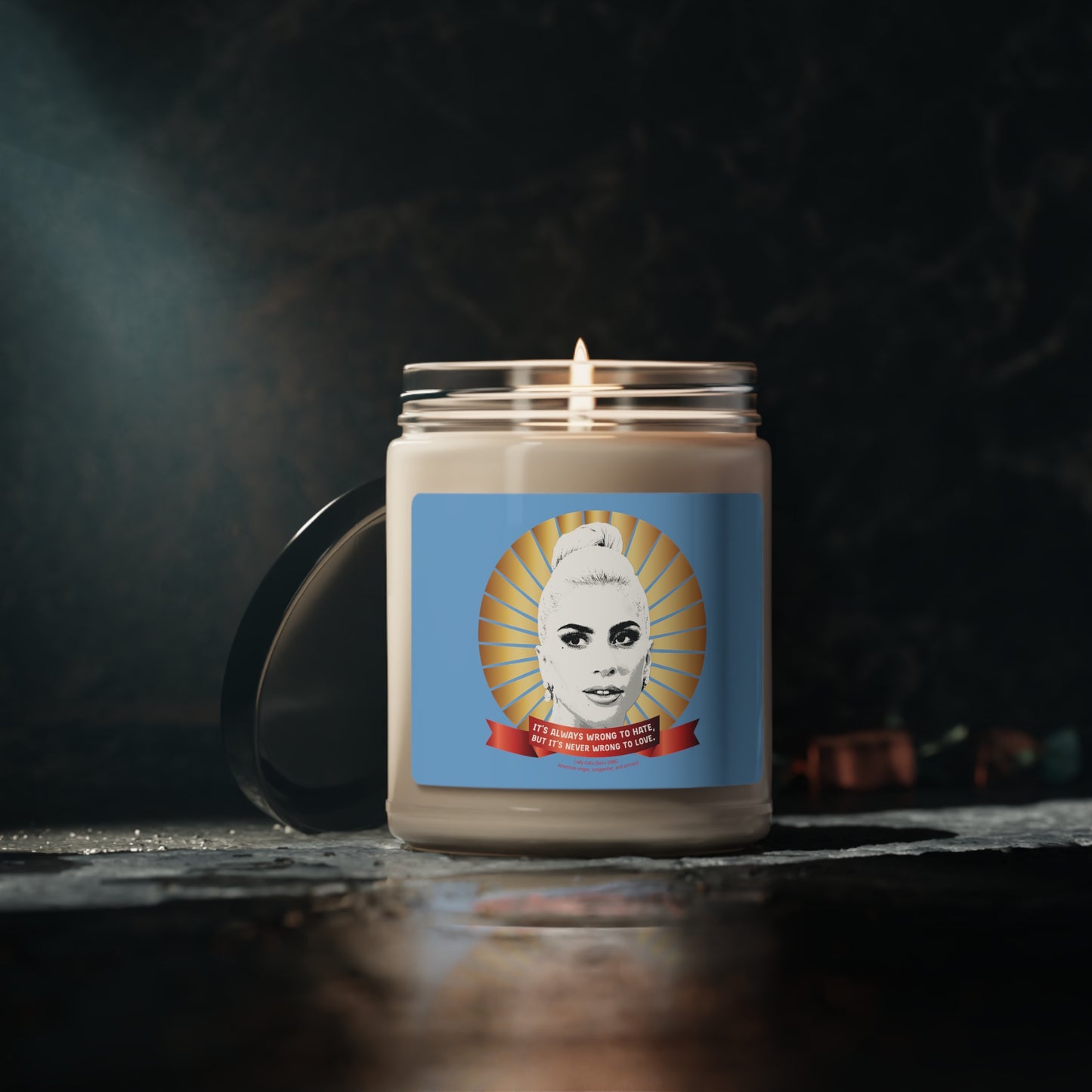 Lady Gaga Icon Candle