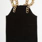Chunky Chain Ribbed Top