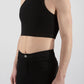 Essential Ribbed Square Neck Crop Top