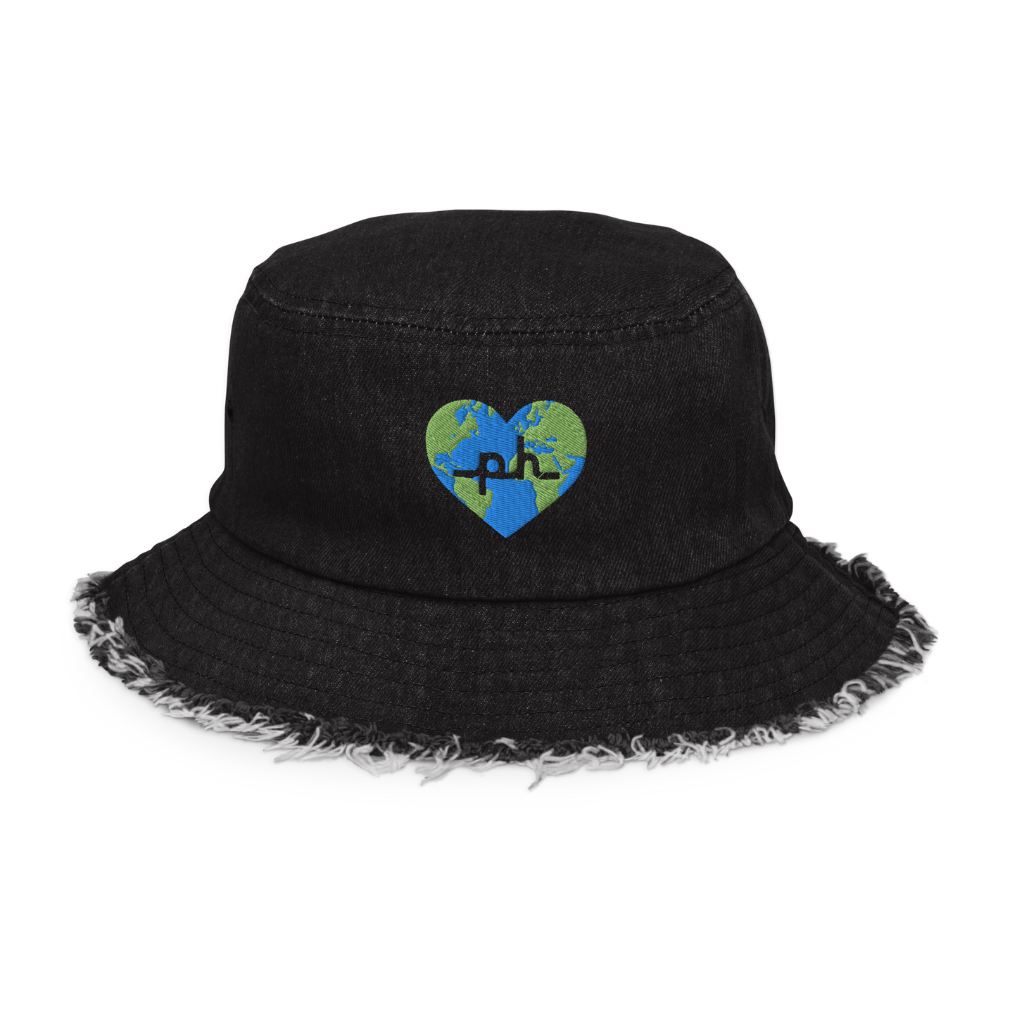 Eco Heart Bucket Hat