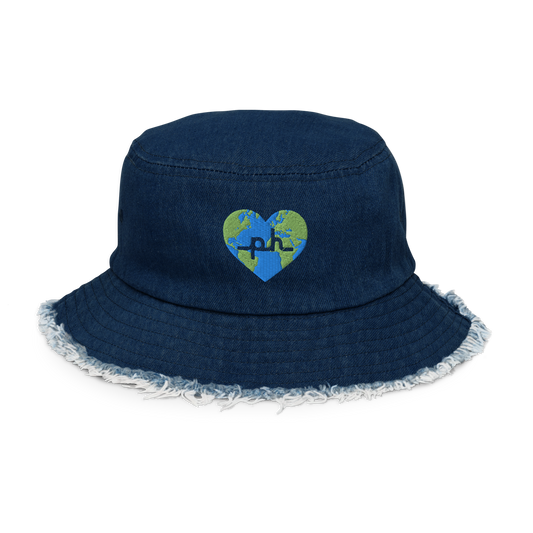 Eco Heart Bucket Hat