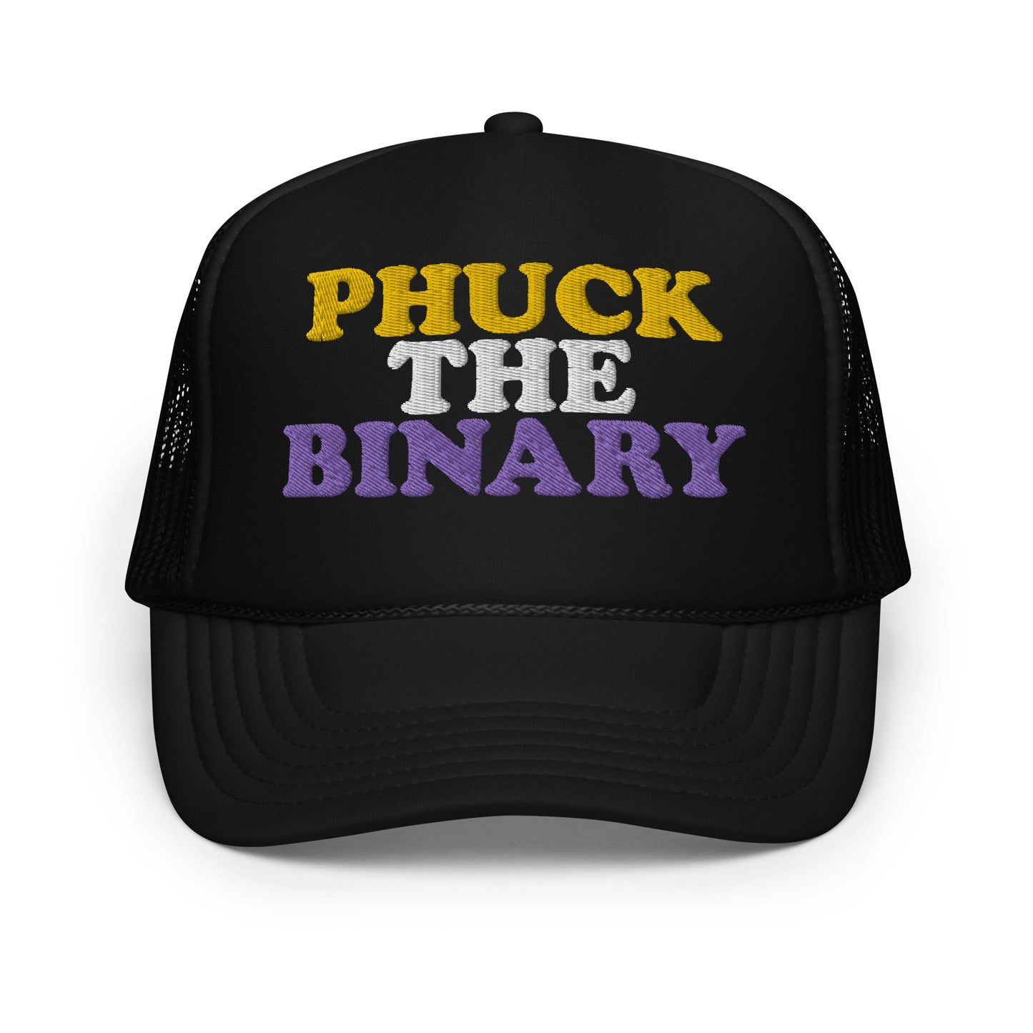 Phuck The Binary Trucker Cap