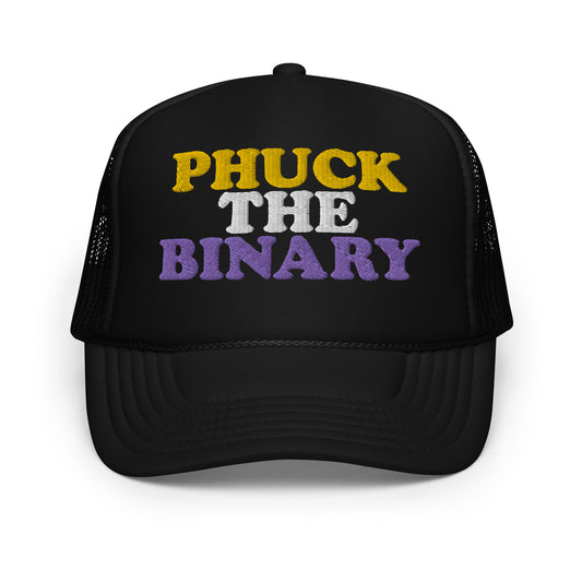 Phuck The Binary Trucker Cap