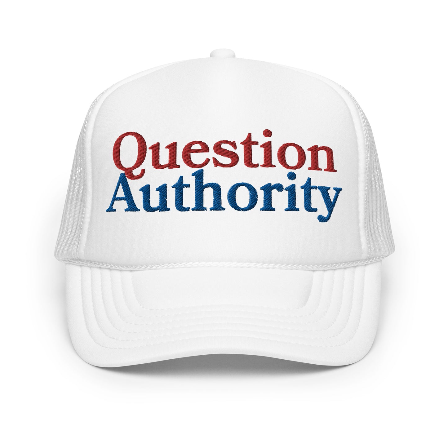 Question Authority Trucker Hat