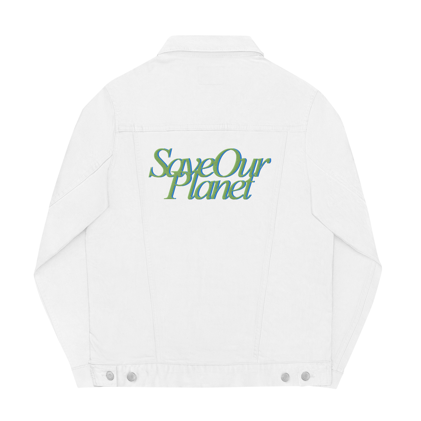 Save Our Planet Denim Jacket