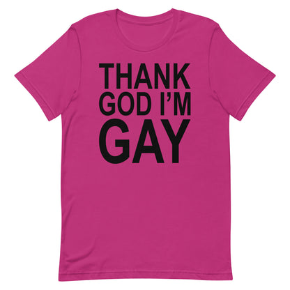 Thank God I'm Gay Tee