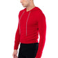 FANG: Wool Cropped Hoodie with Rhinestone Drawstring