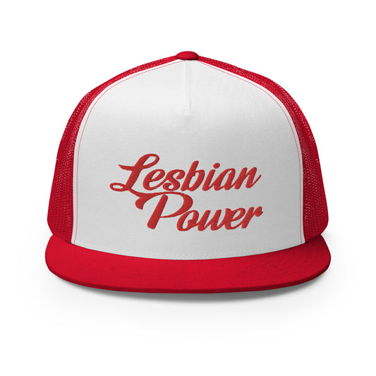 Lesbian Power Trucker Cap