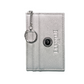 LLESSUR NYC: Evil Eye Embellished Cardholder with Keychain Ring