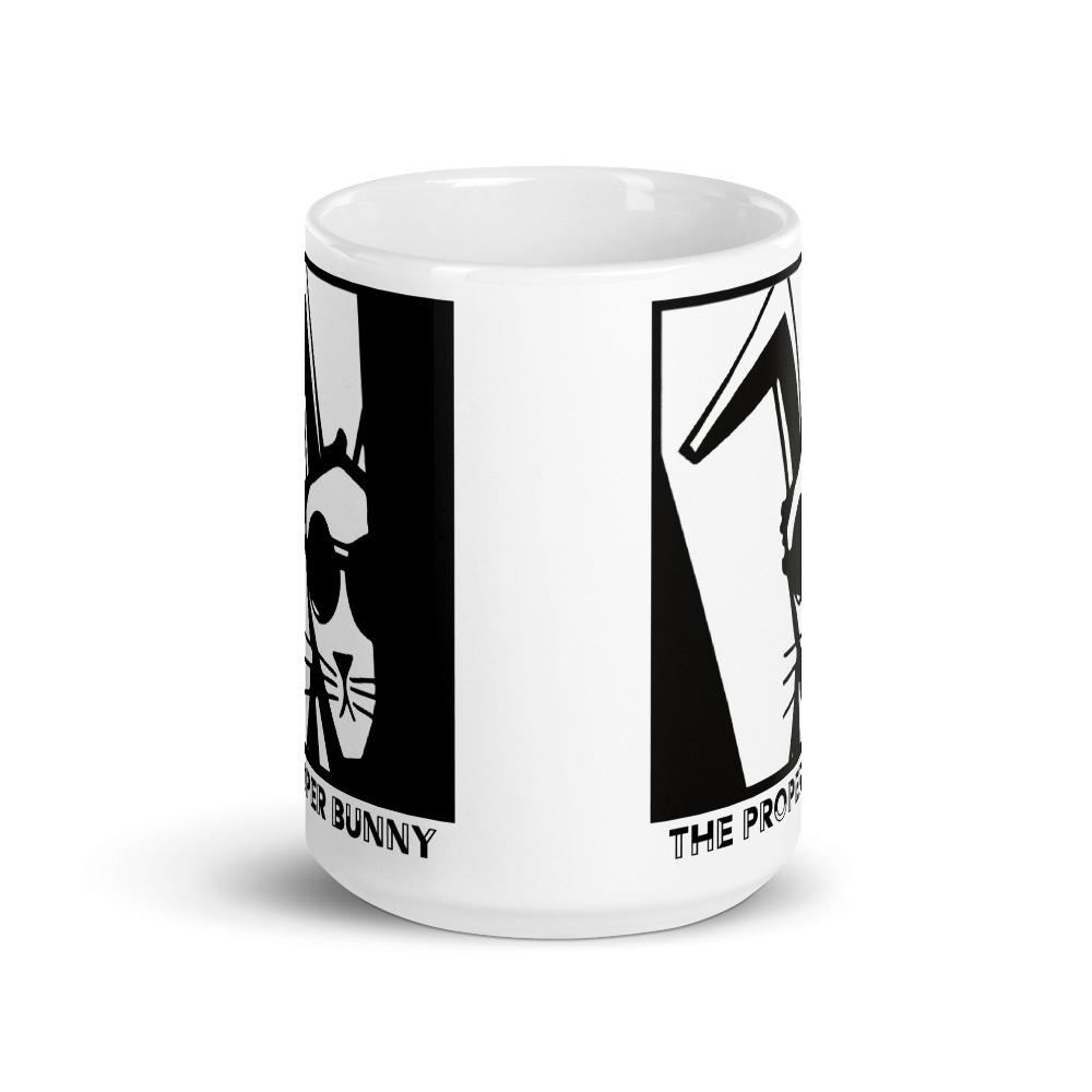 The Proper Bunny: The Proper Bunny Noir Mug