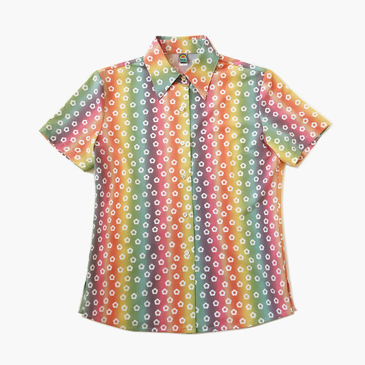 Novel Swim: RAINBOW BLOSSOM SHIRT