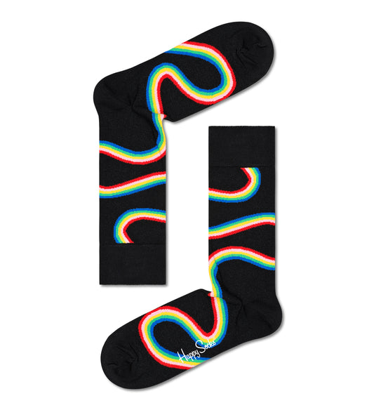 Happy Socks x Phluid: Rainbow Stripe Sock